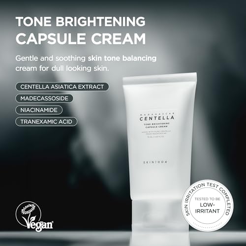 Madagascar Centella Tone Brightening Capsule Cream by SKIN1004 | 75ml