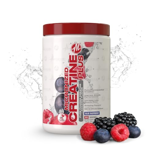 Metabolic Nutrition Micronized Creatine Plus 420g Blue Raspberry - Enhanced Muscle Performance & Recovery