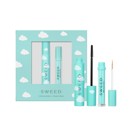 Sweed Cloud Mascara + Eyelash Growth Serum Set - 3ml