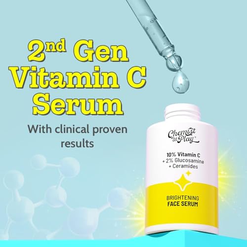 Chemist At Play 10% Vitamin C Face Serum - Brightening & Glow Boosting Serum
