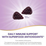 Nature's Way Sambucus Gummies for Kids - Standardized Elderberry Immune Support | 60 Gummies