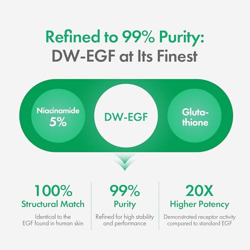 Easydew DW-EGF Melatoning Ampoule - Hydrating Dark Spot Serum with Niacinamide & Glutathione