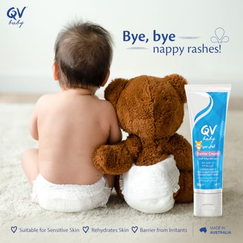 QV Baby Barrier Cream 50g - Hypoallergenic & Fragrance-Free for Sensitive Skin
