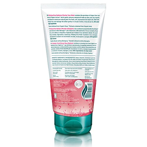 Himalaya Rose Radiance Micellar Water | Cleansing & Fading Illusions | Deep Hydration
