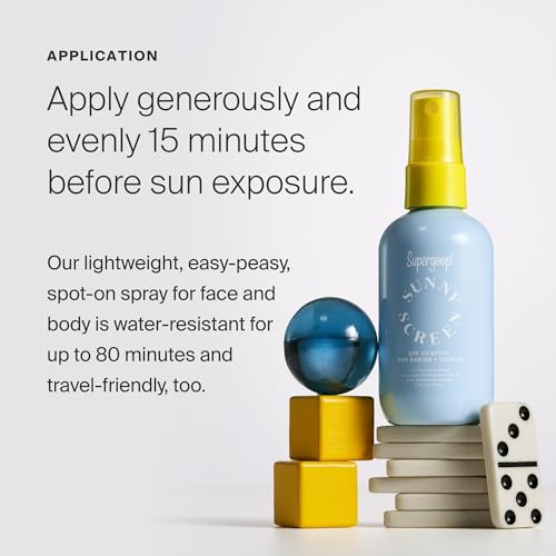 Supergoop! Sunnyscreen SPF 50 Mineral Spray: Baby & Kid-Safe Sunscreen