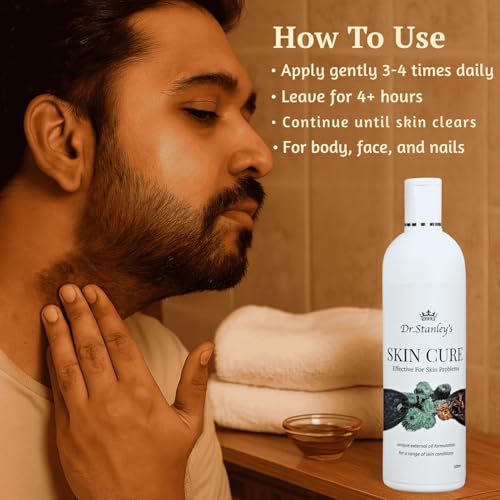 Dr. Stanley's Skin Cure Oil For Fungal Infection Pigmentation Itching Allergy Body Face Skin Nail (500ml)