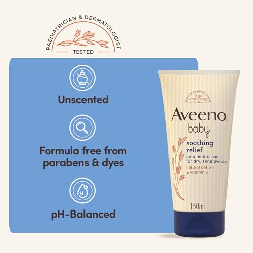 Aveeno Baby Soothing Relief Emollient Cream (150ml)