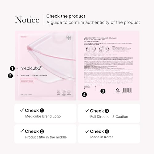 MEDICUBE PDRN Pink Collagen Gel Mask - 1 Piece