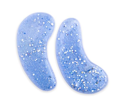 Glitter Eye Pads with Blue Design - Idc Institute
