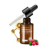 Vibrant Glamour Retinol Eye Serum: Reduce Dark Circles & Puffiness