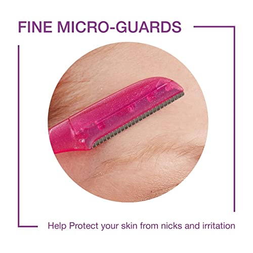 Schick Silk Touch-Up Dermaplaning Tool - 9 Count - Exfoliating & Peach Fuzz Remover