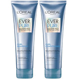 L'Oreal Paris EverCurl Sulfate Free Shampoo and Conditioner Kit for Curly Hair - 8.5 Ounce, Set of 2