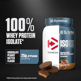 Dymatize ISO 100 Chocolate Peanut Butter Protein Powder - 20 Servings - 650g