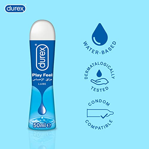 Durex Play Feel Lubricant 50ml - Silky Smooth Personal Lubricant