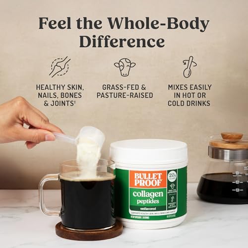 Bulletproof Grass-Fed Unflavored Collagen Protein Powder - 14.3 oz
