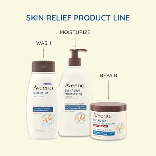Aveeno Skin Relief Fragrance-Free Body Wash - Soothe Sensitive Skin