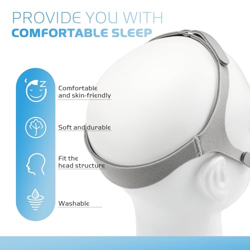 2-Pack Replacement Nuance Pro CPAP Headgear for Philips Respironics Nuance Pro Gel Mask