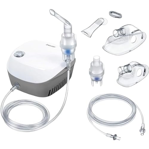 Beurer IH18 Home-Use Nebuliser - Electric Inhaler for Adults & Children