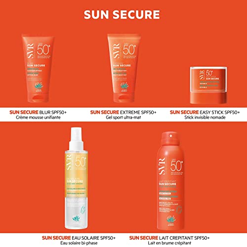 SVR Sun Secure Easy Stick SPF50 10g - Lightweight Sunscreen Stick for Face & Body