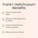 Vitality Extracts Frank+ Helichrysum Essential Oil Blend - 30ml Spray for Soft Skin & Soreness Relief