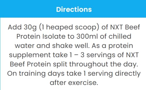 Beef Protein Isolate Ice Blast 1.8kg - Ultra-Pure Hydrolyzed Beef Protein Powder