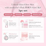 Medicube PDRN Trial Kit - Lotion, Beauty, Cream & Face Mask Pack for Glossy Skin