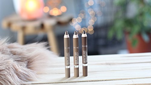 Rimmel London Brow This Way Pomade, Dark - Creamy Brow Styling for Bold Definition