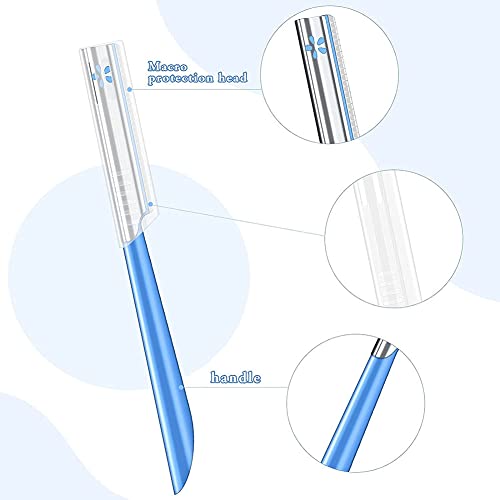 KASTWAVE Eyebrow Razor & Dermaplaning Tool - Facial Hair Remover for Women & Men