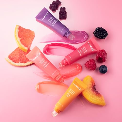 LANEIGE Lip Glowy Balm - Peach: Sheer Hydration & Color