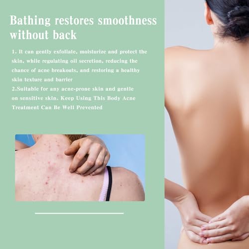 Back Acne Treatment Spray 120ml | Fade Scars, Deep Cleanse, Smooth Skin
