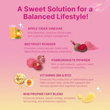 Keto Acv Gummies for Advanced Weight Loss, Apple Cider Vinegar Supplement with B12 - Gluten-Free, Vegan, Boost Metabolism and Energy, Support Digestive Health