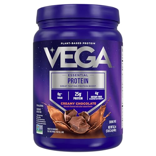 Vega Original Chocolate Vegan Protein Powder - 16.2oz Plant-Based Nutrition