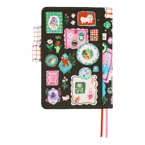Hobonichi Techo A6 Planner Cover - Yumi Kitagishi White Cat Design