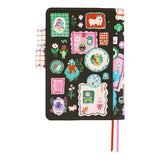 Hobonichi Techo A6 Planner Cover - Yumi Kitagishi White Cat Design