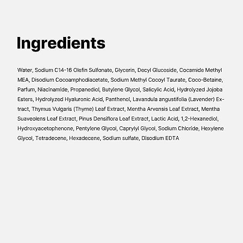 Medicube Red Acne Treatment Body Wash with Salicylic Acid & Niacinamide (K-Beauty)