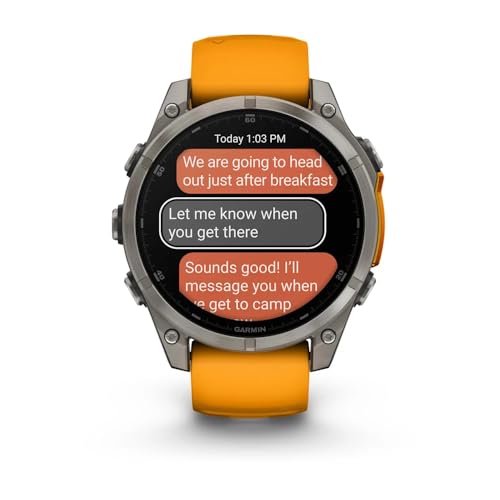 Garmin Fenix 8 AMOLED Smartwatch: Premium Design & Performance
