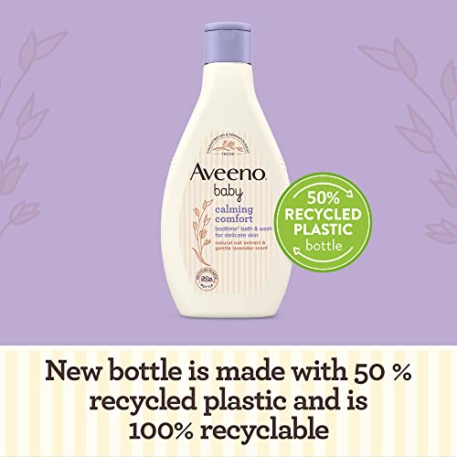 Aveeno Baby Calming Comfort Bedtime Bath Wash (250ml)