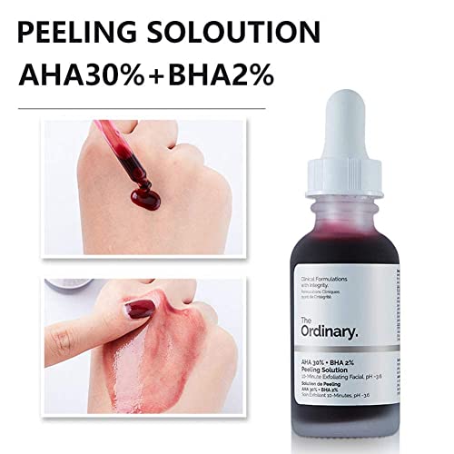 The Ordinary AHA 30% + BHA 2% Peeling Solution 30ml - Exfoliating Facial Treatment