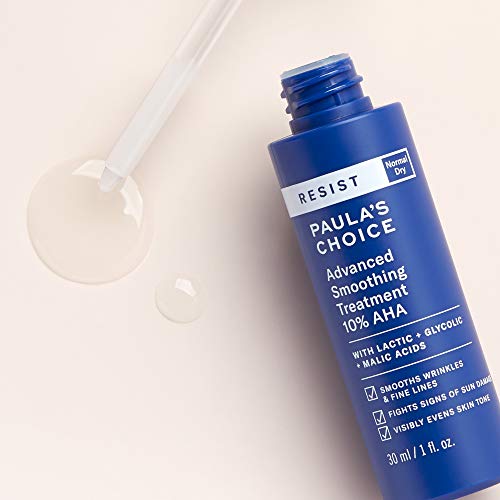 Paula's Choice RESIST Smoothing Treatment AHA Serum - 30ml | Non-Abrasive Exfoliant for Dry & Very Dry Skin