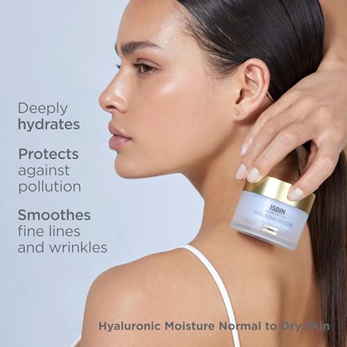 ISDIN Hyaluronic Moisture Cream (Normal to Dry Skin) - Hydrating Face Cream