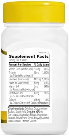 21st Century, B-Complex Plus Vitamin C, 100 Tablets