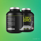 Laperva ISO TRIPLE ZERO Isolated Whey Protein - Belgian Chocolate - 28g Protein, Zero Carbs & Sugar - 2 LB