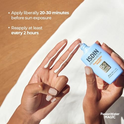 Isdin Fotoprotector Fusion Water SPF 50+ Oil-Control Sunscreen (50ml)