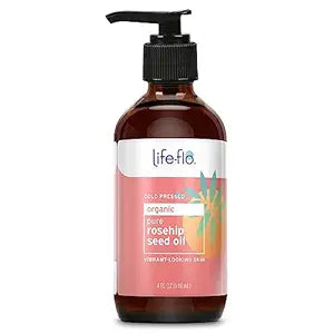 Life-Flo Pure Rosehip Seed Oil - Organic & Cold-Pressed - 4oz