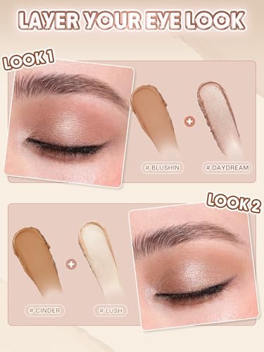 SHEGLAM Creamsicle Eyeshadow Stick in Shimmer-Solstice - Lightweight, Buildable Formula