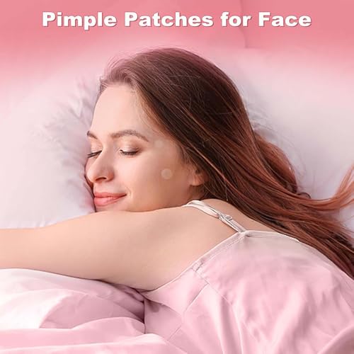 ALMEKAQUZ 108Pcs Hydrocolloid Acne Patches with Tea Tree Oil - Vegan & Cruelty-Free Pimple Treatment