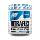 GAT Sport Nitraflex Classic Pre-Workout, Blue Raspberry, 300g