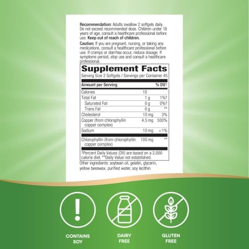 Nature's Way Chlorofresh, Chlorophyll Concentrate, 90 Softgels