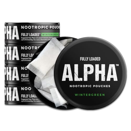 Fully Loaded Bullseye Alpha Nootropic Pouches - Wintergreen - 75g