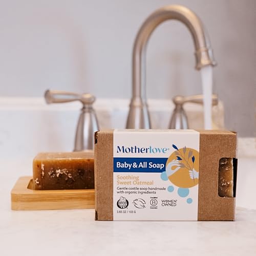 Motherlove Baby & All Gentle Castile Soap - Sweet Oatmeal (3 Pack)